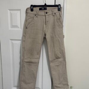 Hollister Tan Carpenter Pants